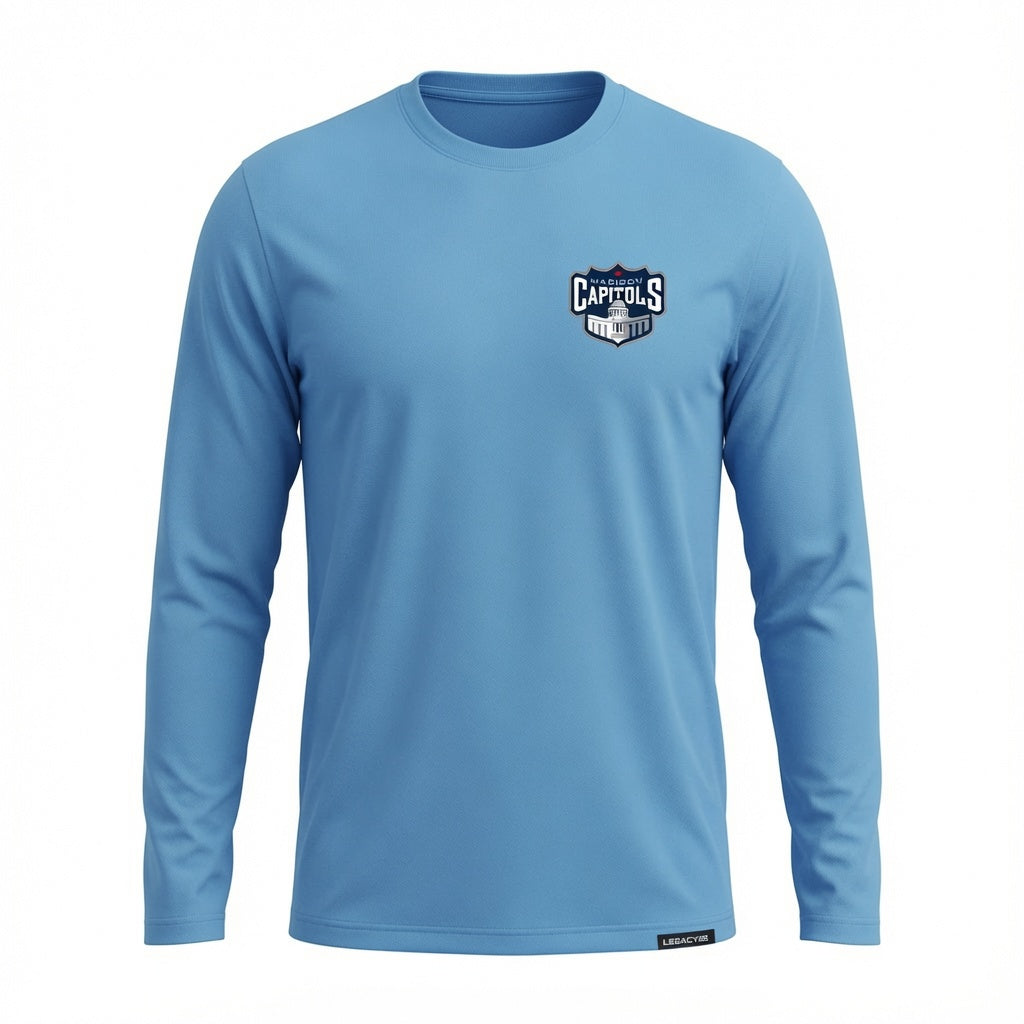 Madison Capitols Performance Long Sleeve Shirt